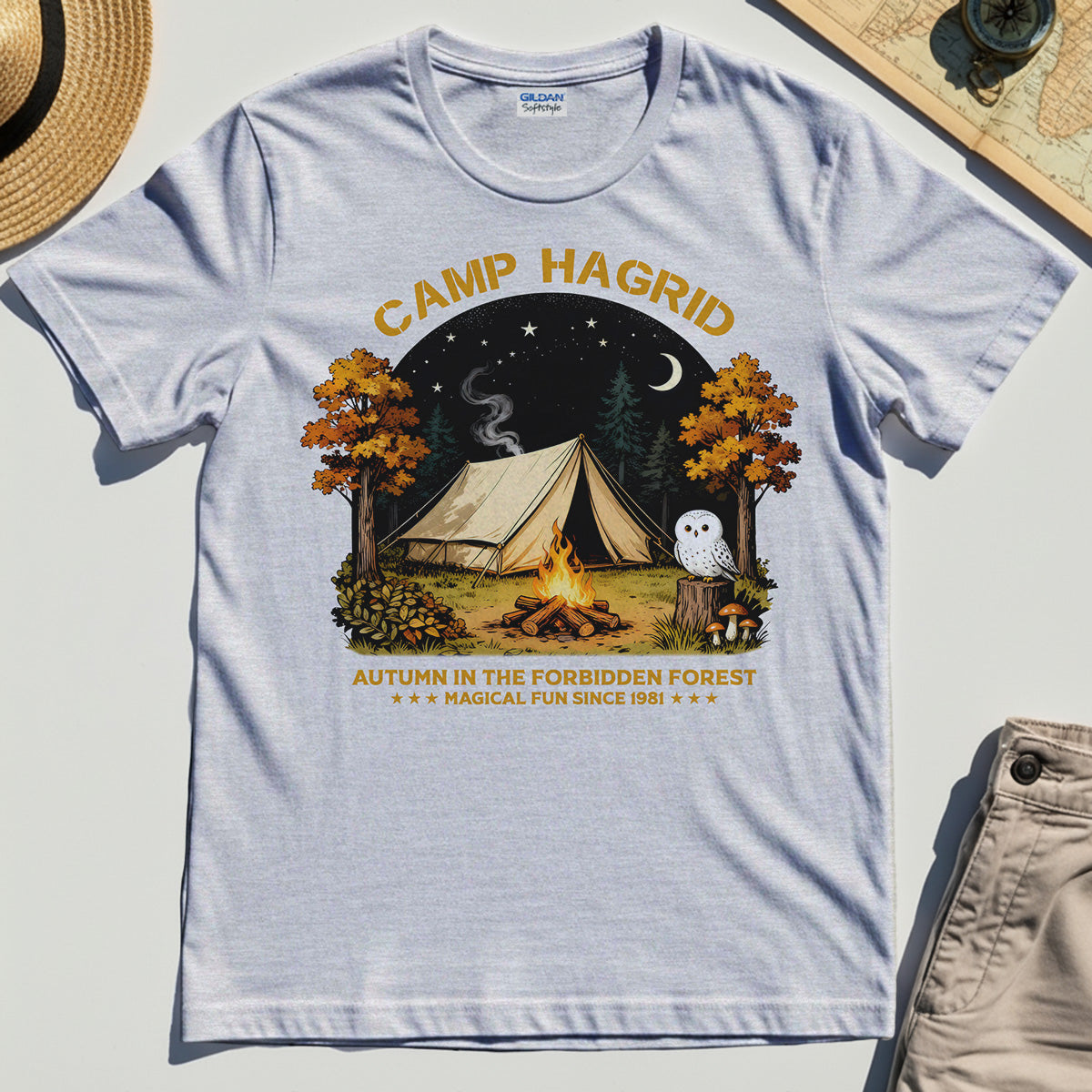 Vintage Camp Hagrid 1981 T-Shirt 4