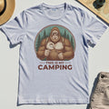 Funny Bigfoot Camping T-Shirt 