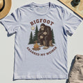 Bigfoot Grabbed My Wiener T-Shirt 4