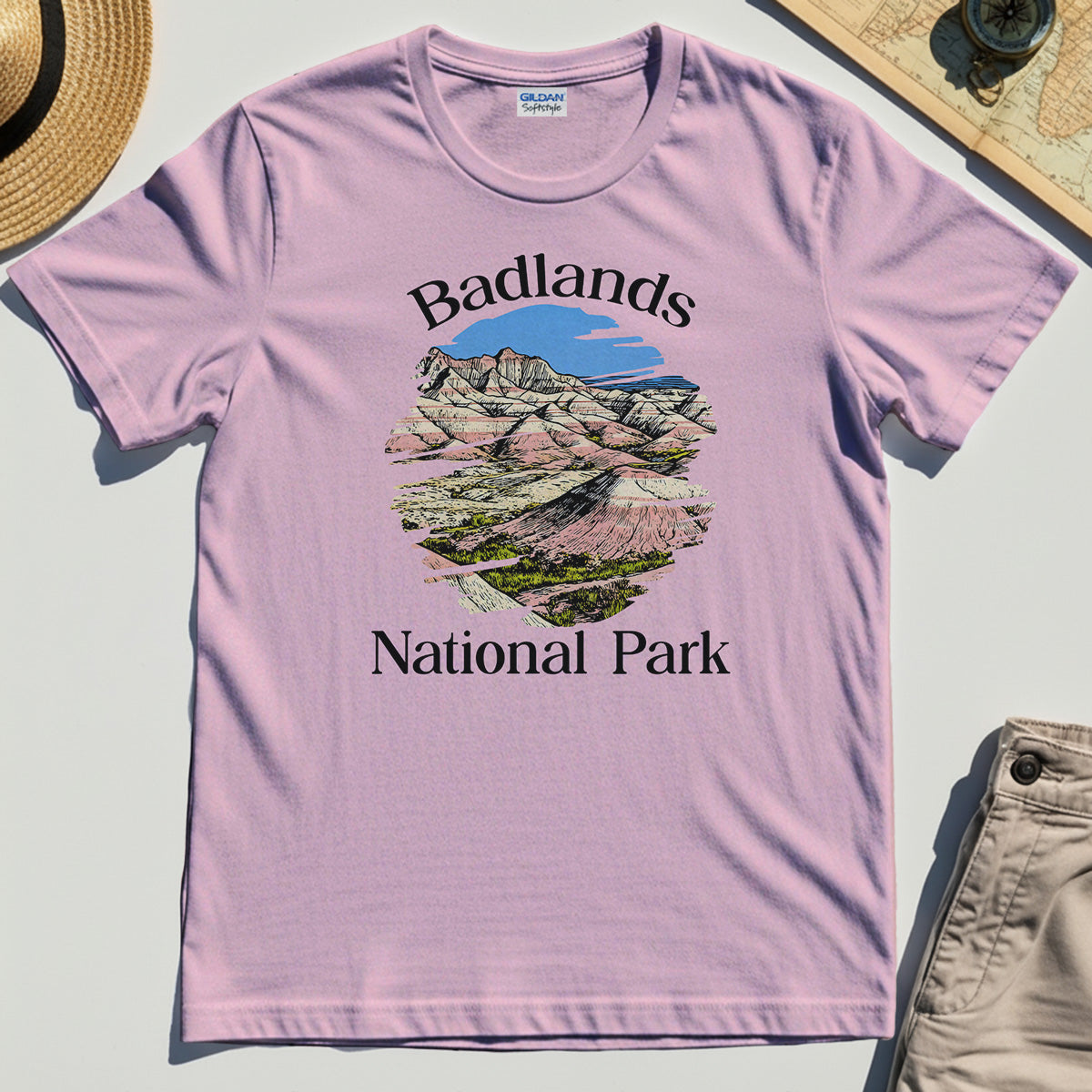 Badlands National Park Graphic Tee 5