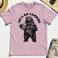 Let’s Go Camping Funny Bear Drinking Beer T-Shirt 6