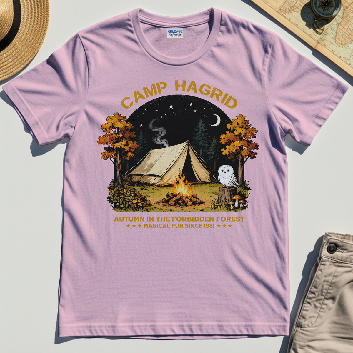 Vintage Camp Hagrid 1981 T-Shirt 5