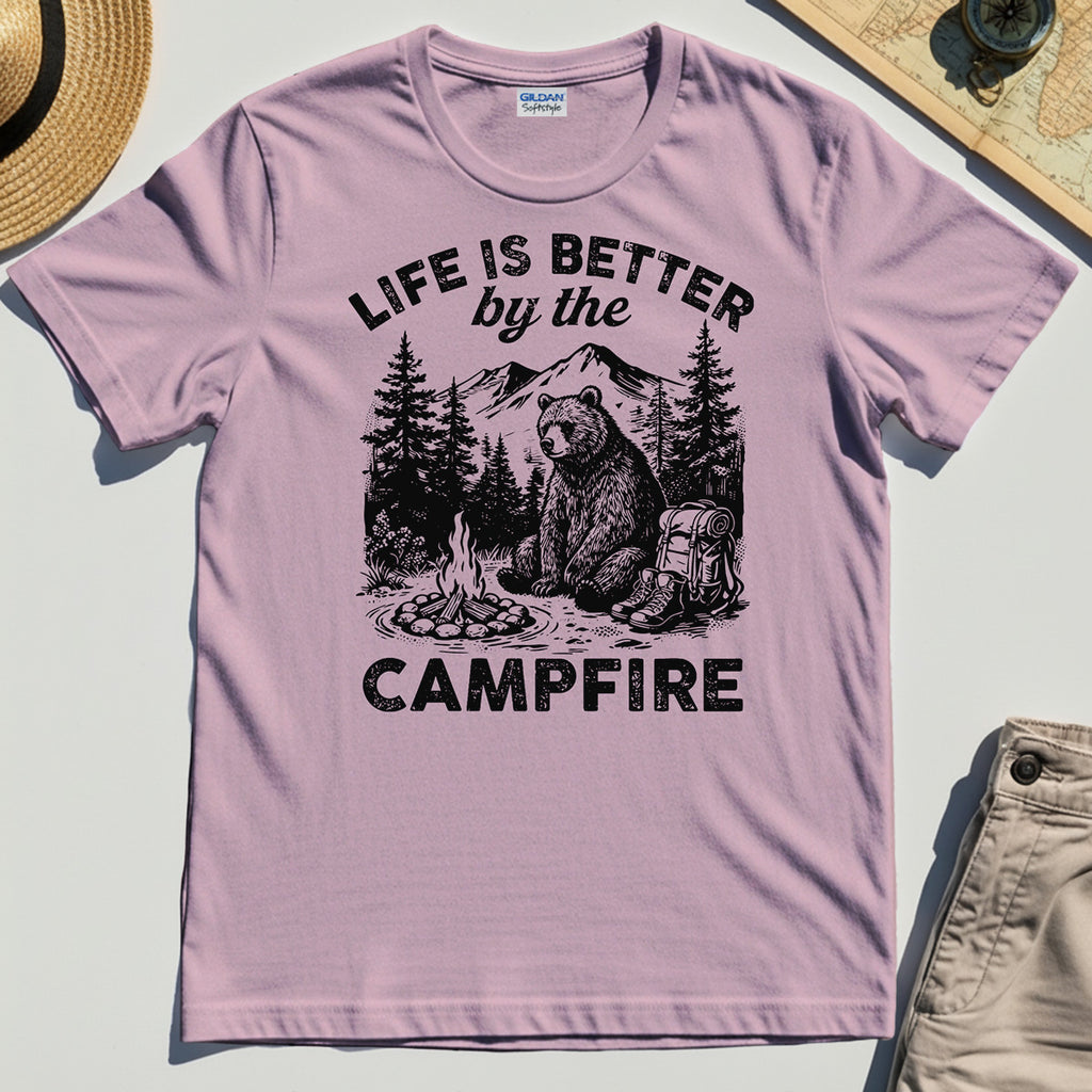 "Life Is Better By The Campfire" Quote Tee 5