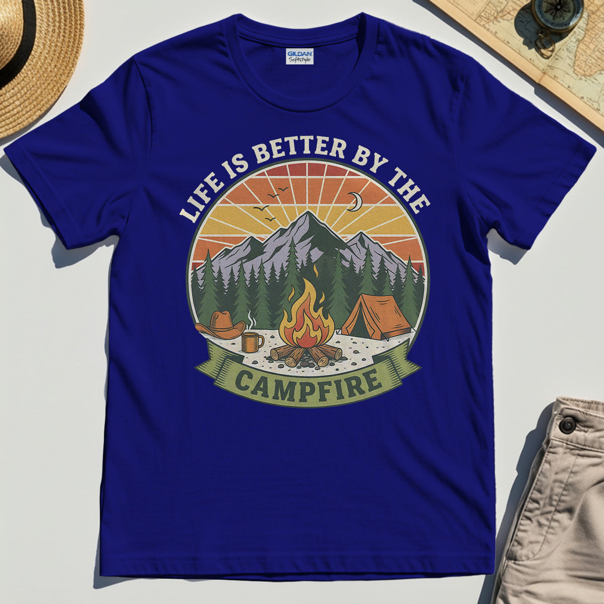 Life Is Better By The Campfire T-Shirt 1