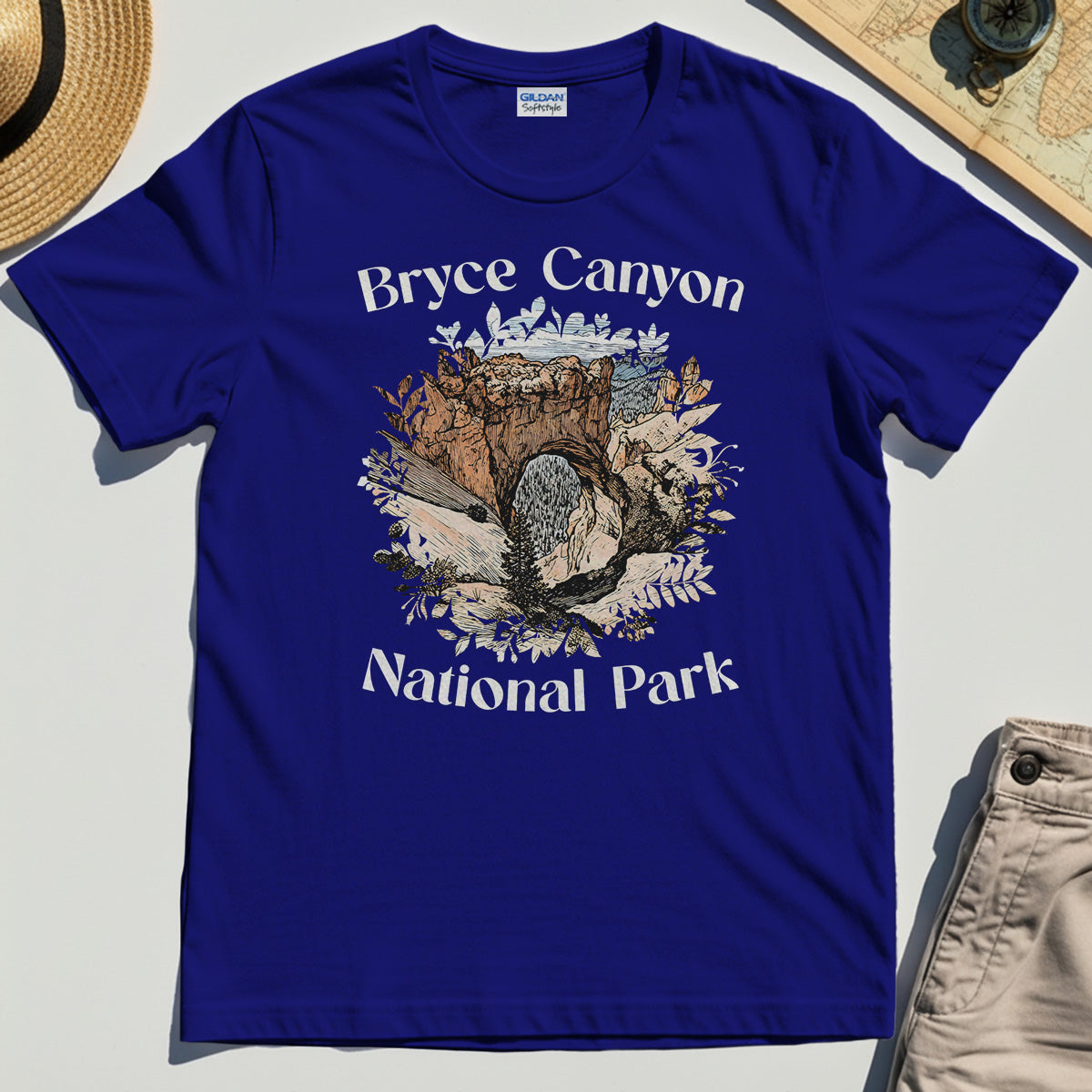 Retro Utah Nature Shirt For Outdoor Adventure & Campers 6