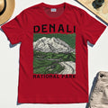 Denali National Park Shirt, National Park Mountain Landscape T-Shirt 7