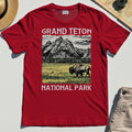 Vintage Grand Teton National Park T-Shirt 7
