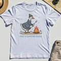 Funny Goose 'Just A Camping Goose' Outdoor Holiday Tee 8