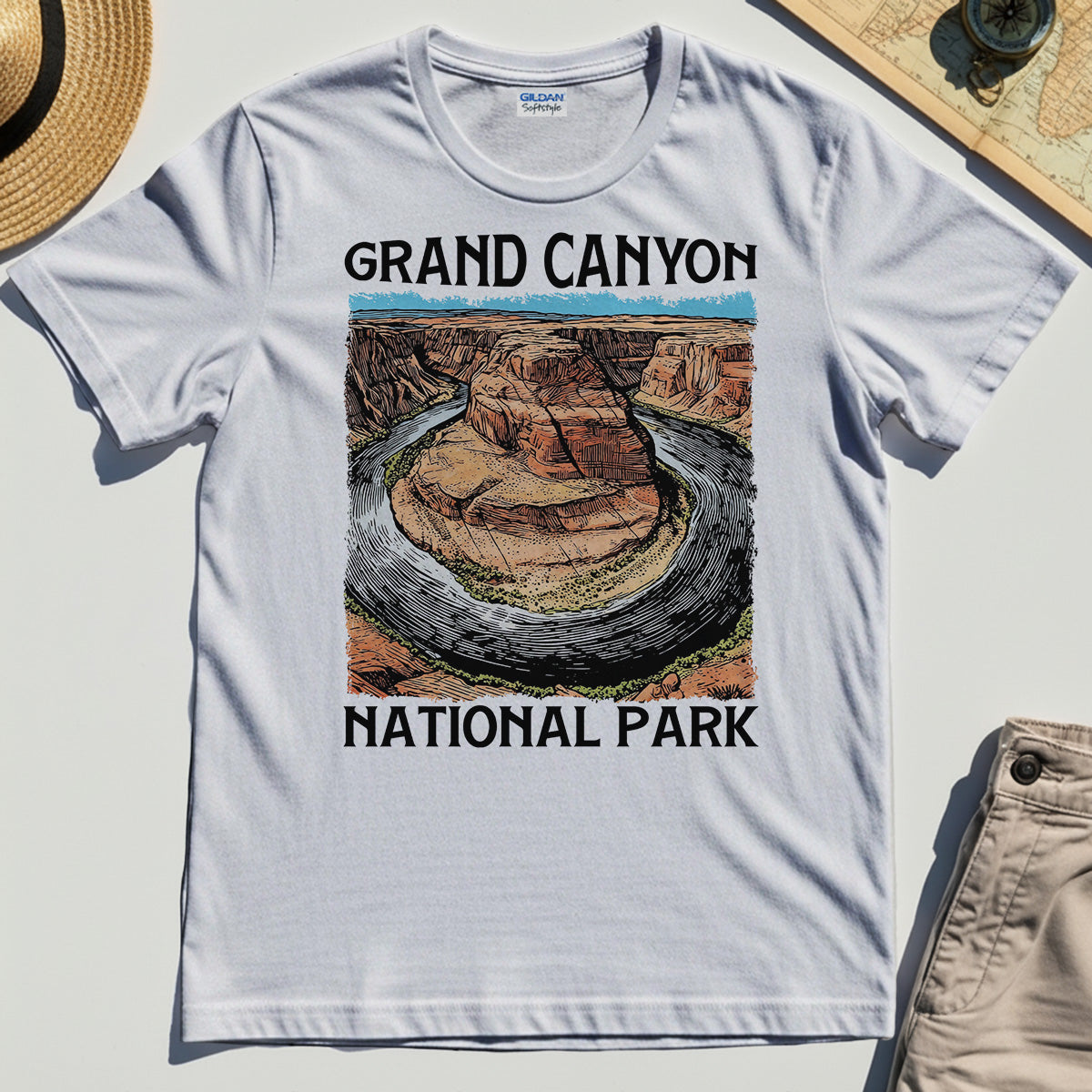 Retro Grand Canyon National Park Shirt 8