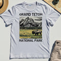 Vintage Grand Teton National Park T-Shirt 8