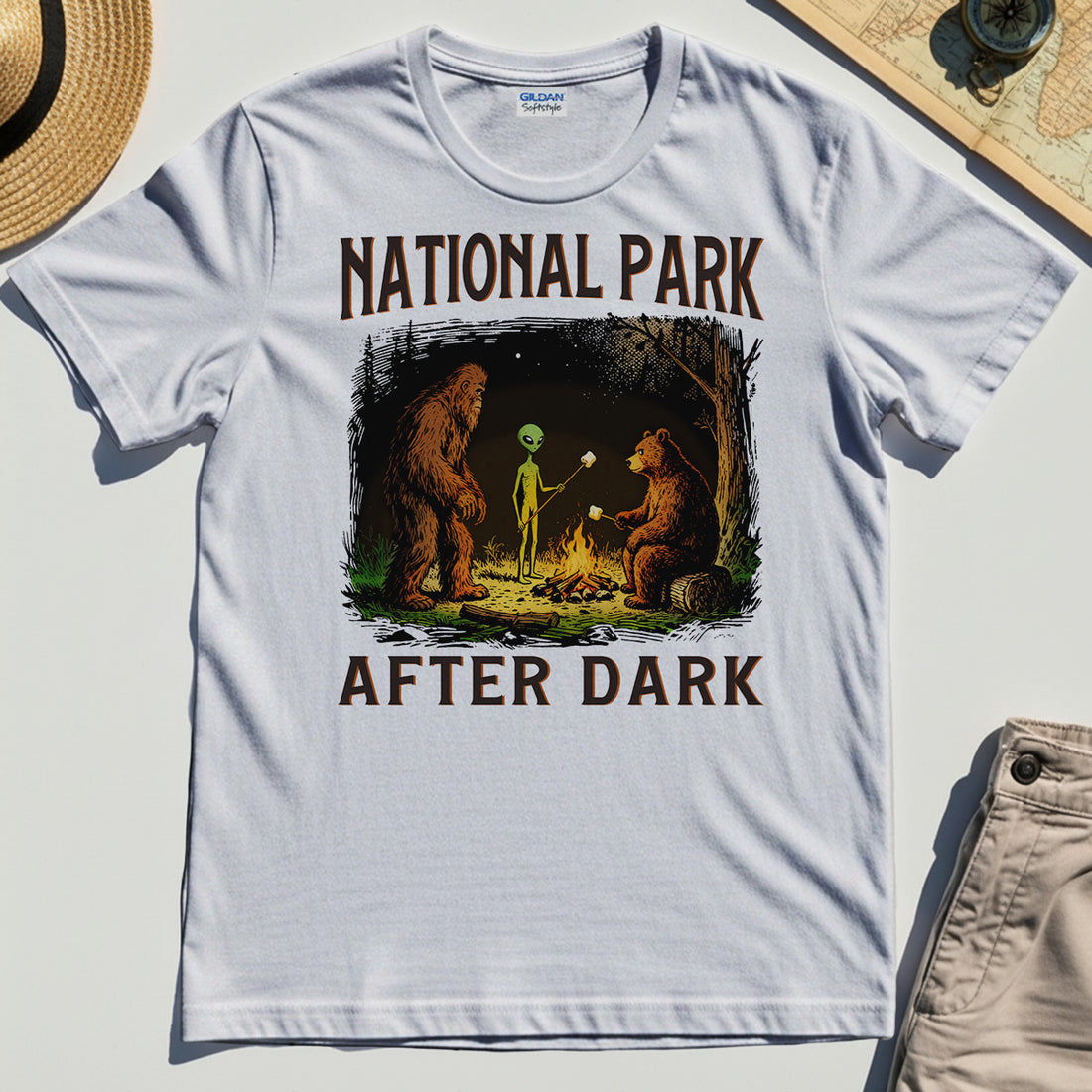 Funny National Park After Dark Shirt