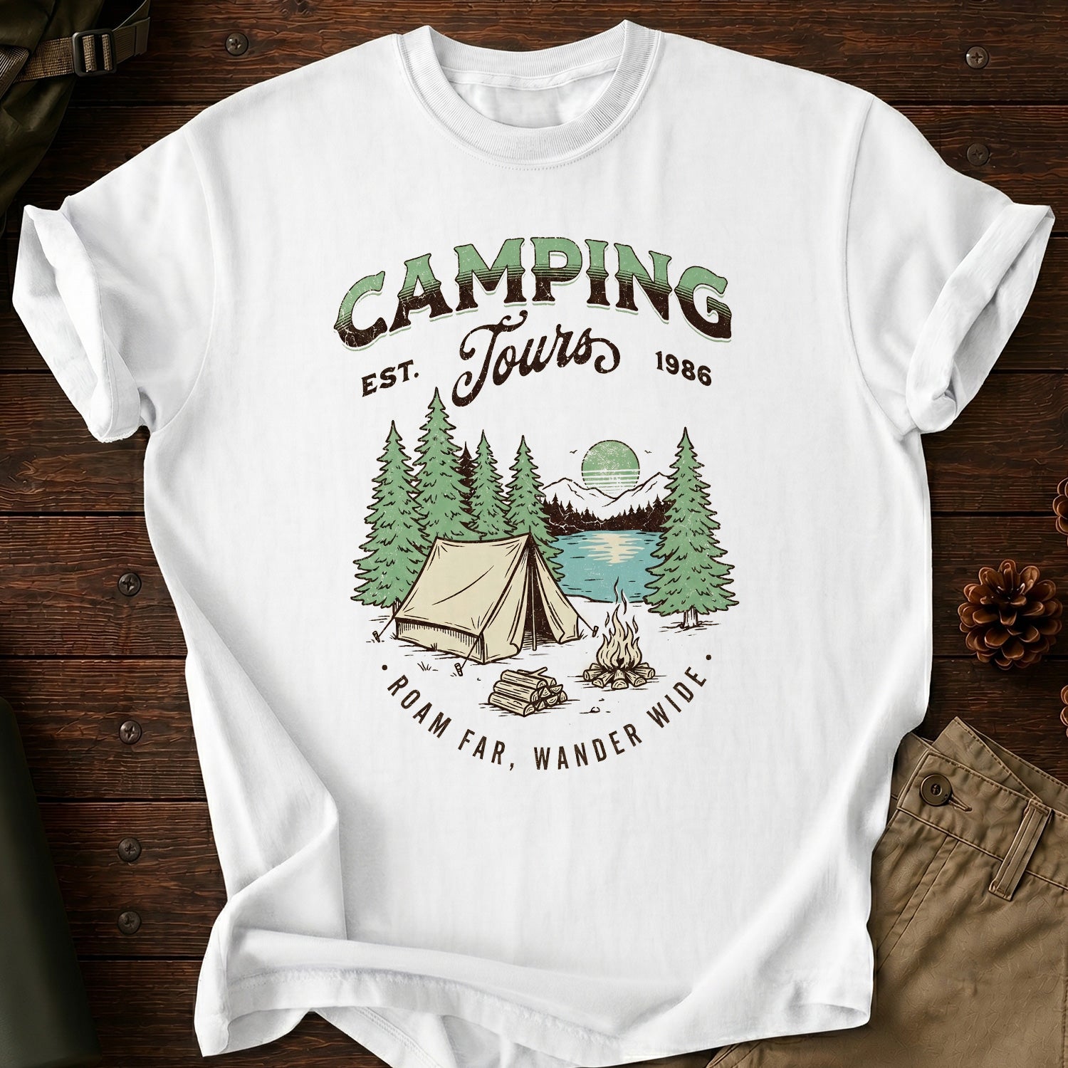 Camping Tours T-Shirt