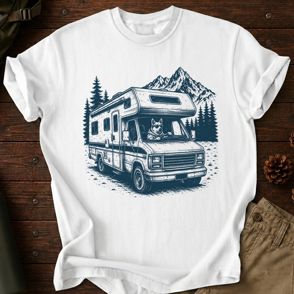 Driving Dog T-Shirt