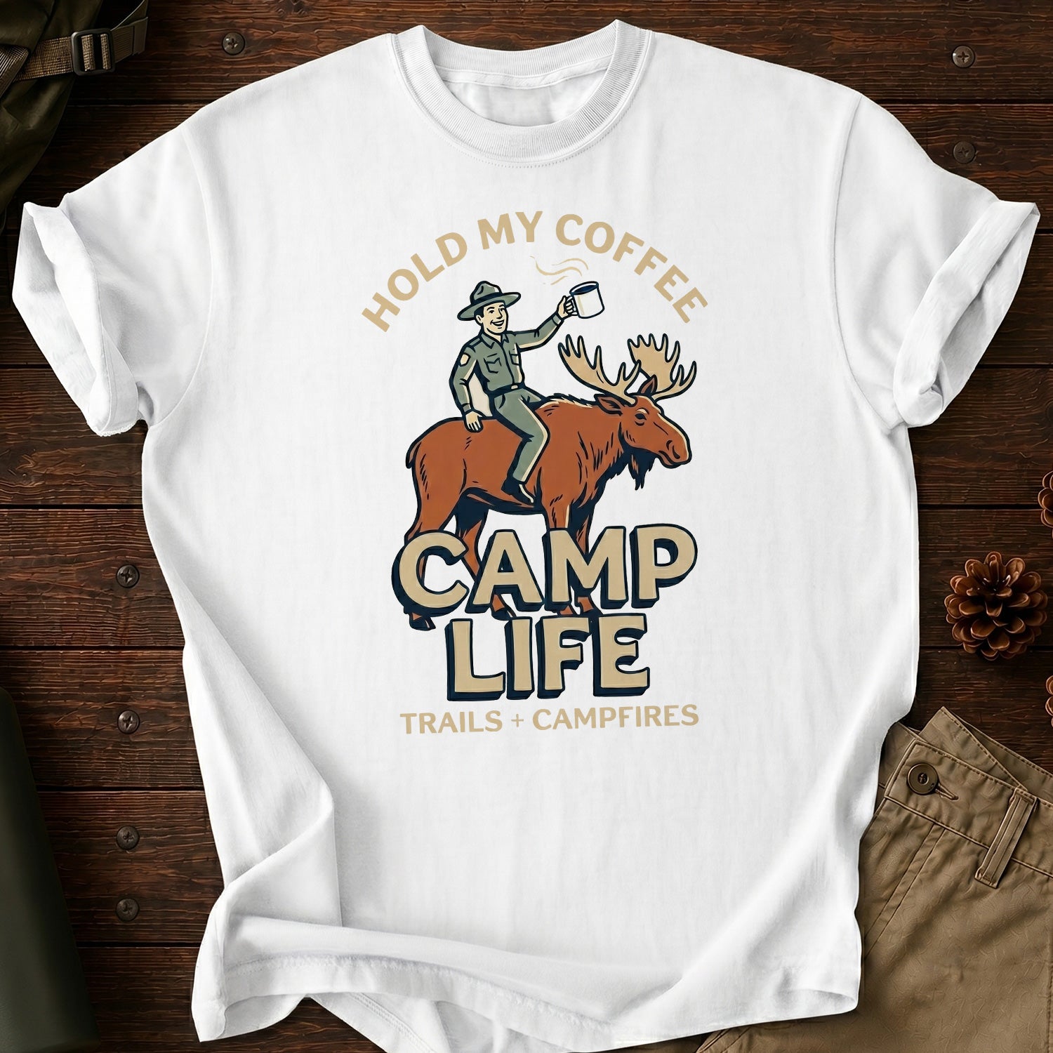 Camp Life Coffee T-Shirt