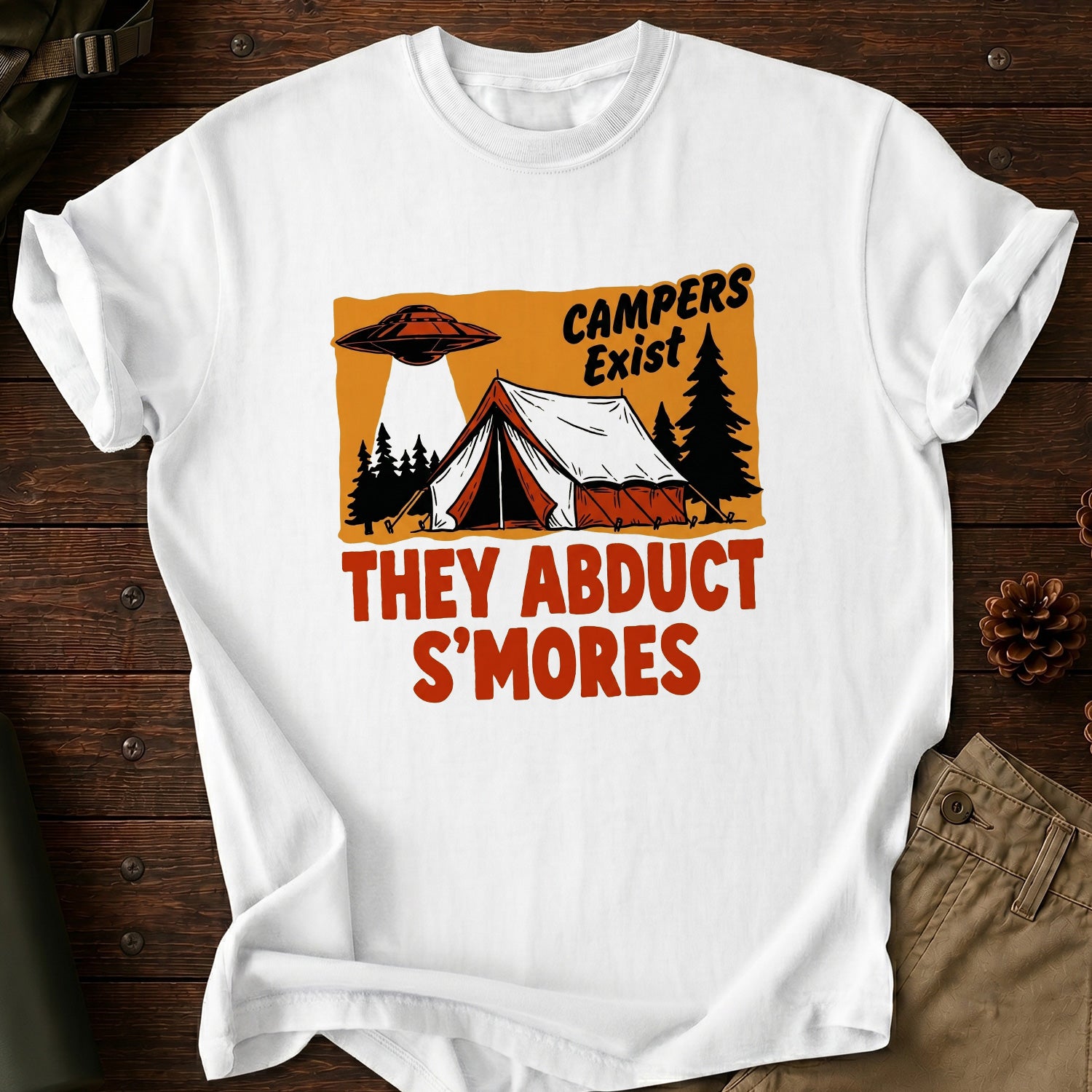 They Abduct S'mores T-Shirt