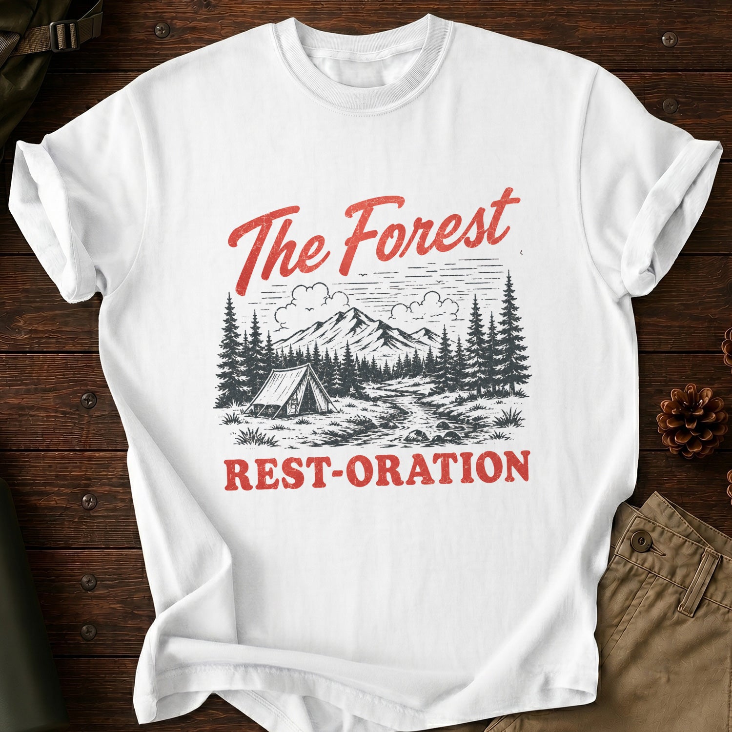 The Forest Rest-Oration T-Shirt