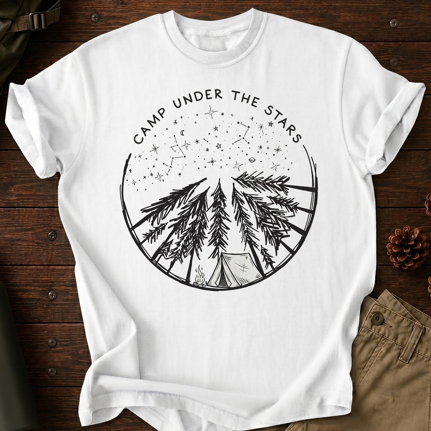 Camp Under The Star T-Shirt