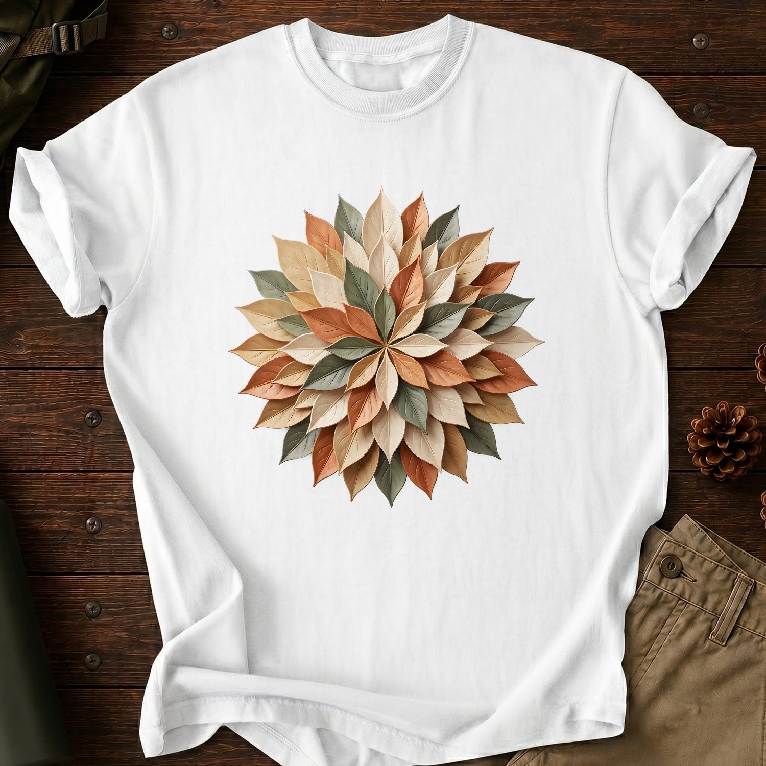 Leaf Mandala T-Shirt