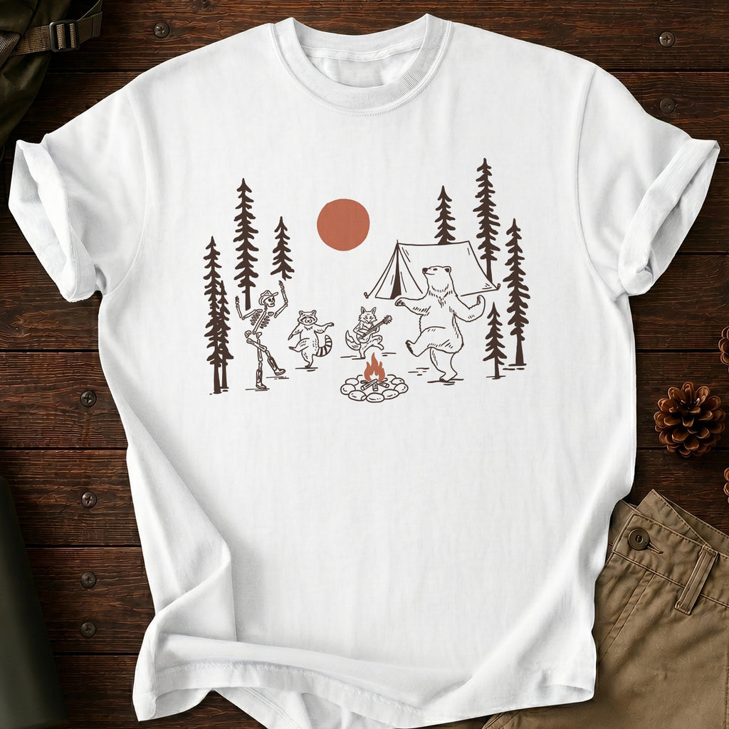 Midnight Forest Jam Session T-Shirt